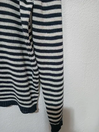 Jersey Vico Nature rayas azul y blanco