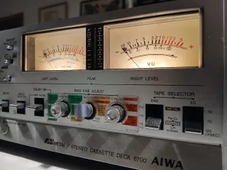 Aiwa Deck 6700 Plata