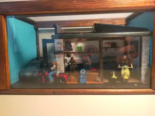 Maqueta Taller Años 70 Escala 1/32