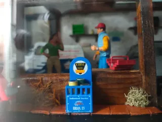 Maqueta Taller Años 70 Escala 1/32