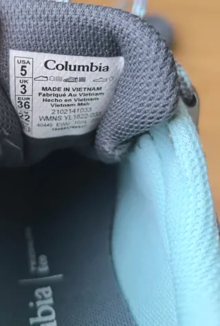 Zapatillas Trekking Columbia Gris/Azul Unisex