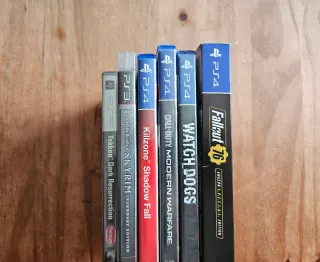 Lote Juegos PS4, PS3 y PSP