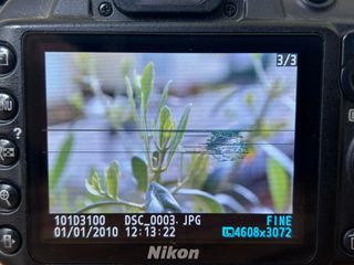 Nikon D3100 con obiettivo 18-55mm VR