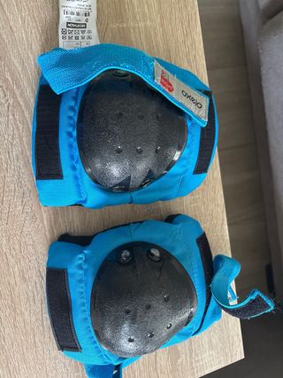 Patines ajustables y protecciones infantiles