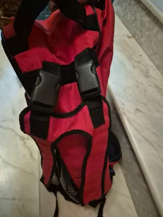 Paletero Padel Power Padel Rojo y Negro