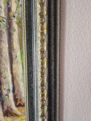 Cuadro al óleo Aranjuez