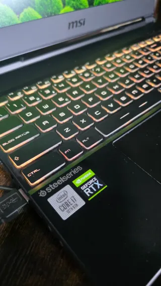 Portátil Gaming MSI GL65 i7 1TB 32GB RAM RTX2060