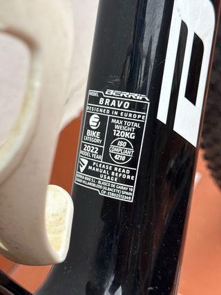 Bicicleta Montaña BERRIA - Bravo