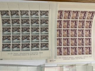 Colección Pliegos Sellos Correos España.