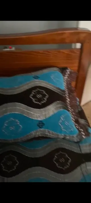 Sofá Marroquí Azul y Marrón