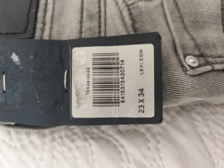 Levi's Jeans mujer Talla 23x34 Gris