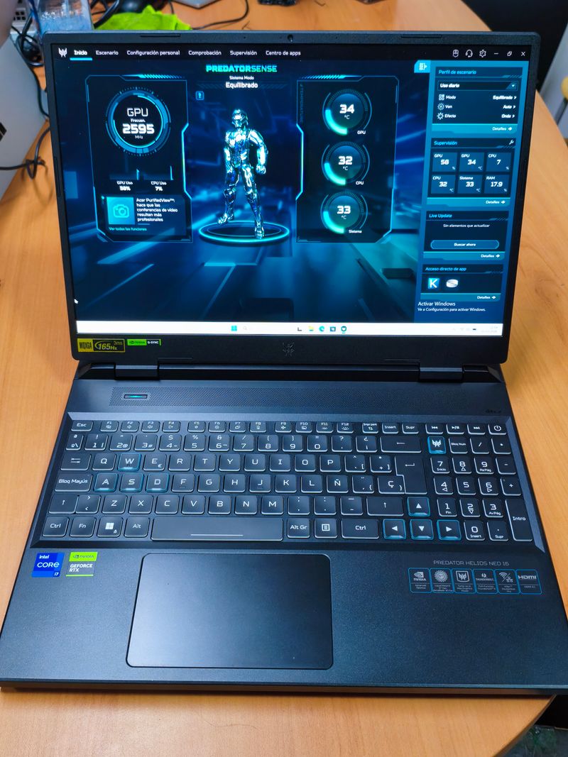 Acer Predator Helios Neo 16 PNH-16-71-76XV afbeelding 2