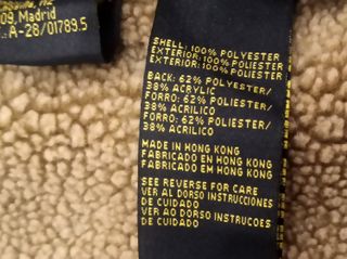 Cazadora hombre camel talla XL (A ESTRENAR)