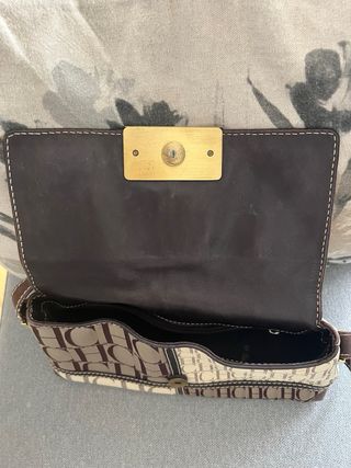 Elegante Bolso CH Carolina Herrera Beige/Marrón