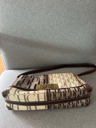 Elegante Bolso CH Carolina Herrera Beige/Marrón