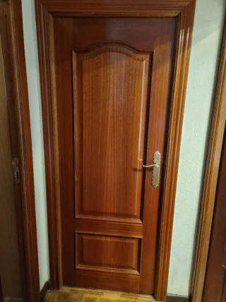 OFERTA. 2 Puertas Madera y Cristal TODO25€