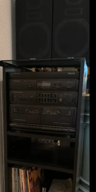 Equipo de música Philips 1990