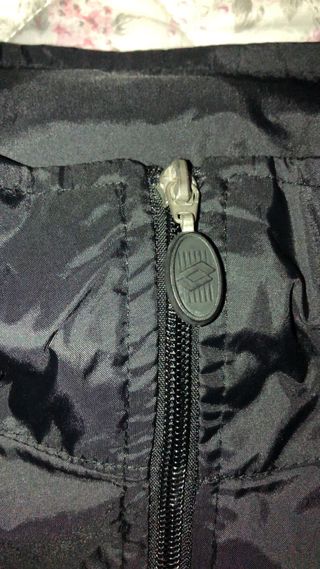 Chubasquero Cortavientos Lotto Negro