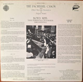 4 Vinilos de Albinoni, Pachelbel, Rameau y otros