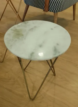 Mesita Mármol Zara Home