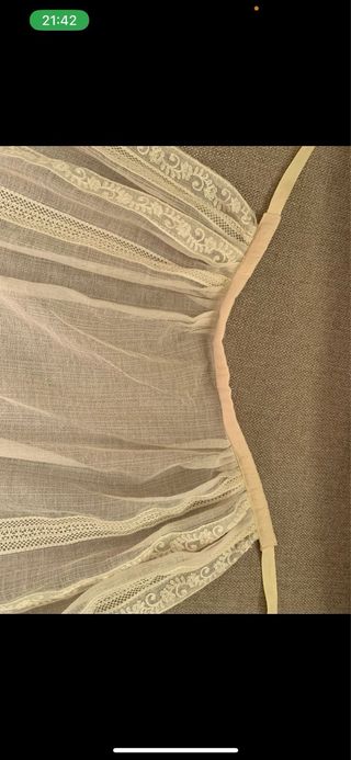 Delantal fallera de adulta cosida en beta