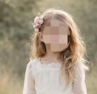 Vestido Comunión Margarita Reine Blanco