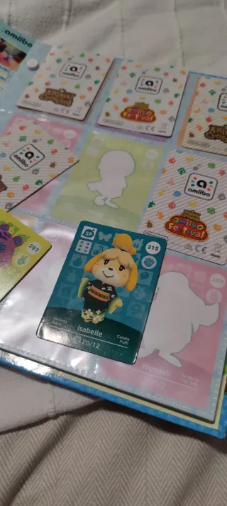 Cartas Amiibo Animal Crossing Nintendo