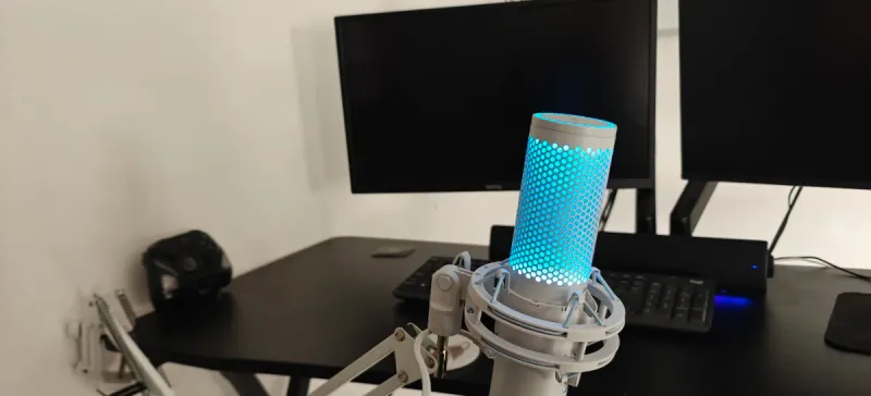 Micrófono HyperX QuadCast 2 Blanco afbeelding 9