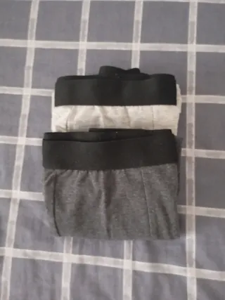 2 Boxers grises