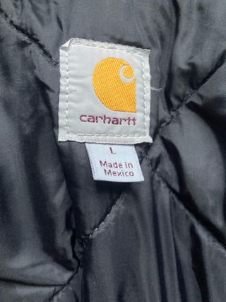 Chaqueta Carhartt EJ022 Talla L Negra