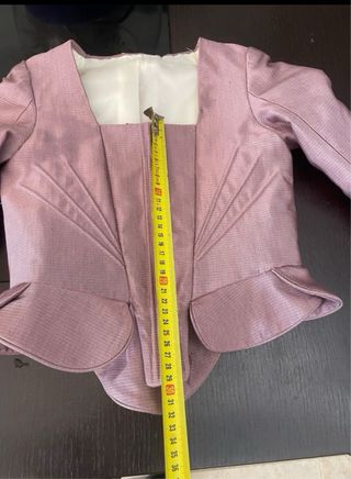 Corpiño fallera niña talla 10-12