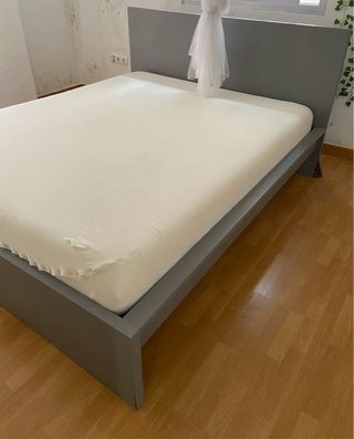 Cama Ikea MALM 160x200 con colchones