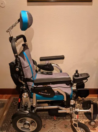 Silla de ruedas eléctrica con garantía 3 años