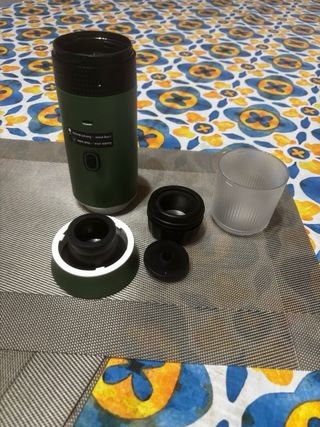 Macchina Caffè Espresso Portatile Verde