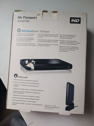 Disco Duro Externo WD 500GB USB 2.0