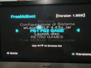 Sony Ps2 Kit Hard disk più memory card Freemcboot