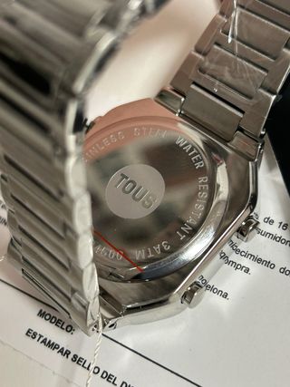 Reloj Tous D-Bear 3000134500 Digital Plata