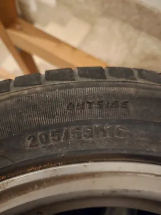 Llantas de aleación plateadas