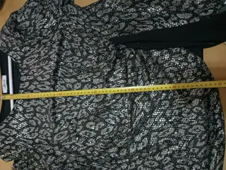 Jersey AYCA mujer lentejuelas negro/plata