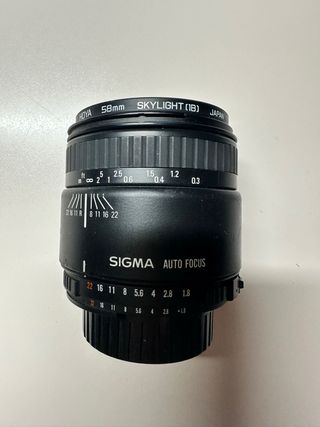 Sigma 28mm 1:1.8 D Aspherical Obj. Montura NIKON