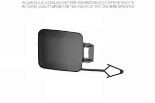 Tapa Gancho Paragolpes Delantero Imprimado para Volkswagen POLO 2017