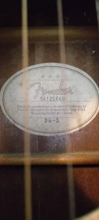 Guitarra Acústica FENDER