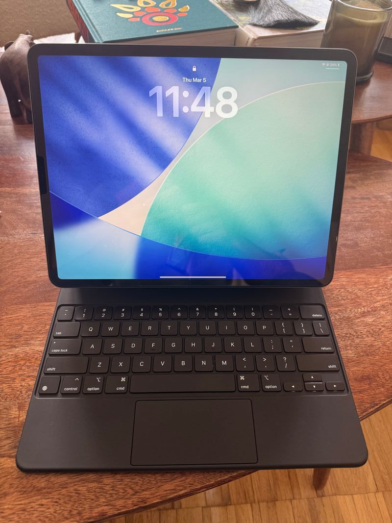 iPad Pro 12.9 3ª Gen 64GB Gris + MagicKeyboard afbeelding 6