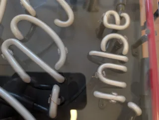 Cartel Neón Coca Cola Aquí Fría