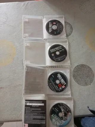 Pack 4 Juegos Call of Duty PS3