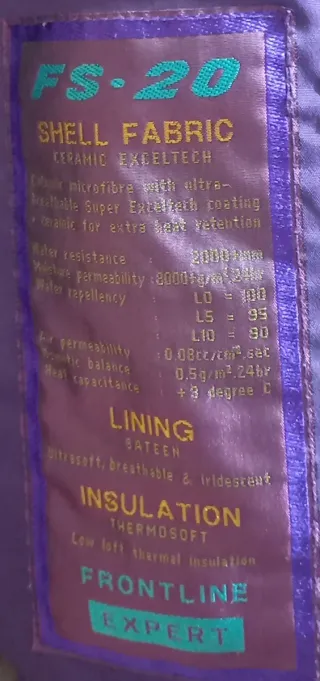 Chaqueta Nevica FS-20 vintage 80,90