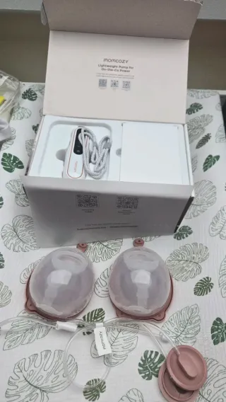 Sacaleches Eléctrico Doble Momcozy V2 Pro