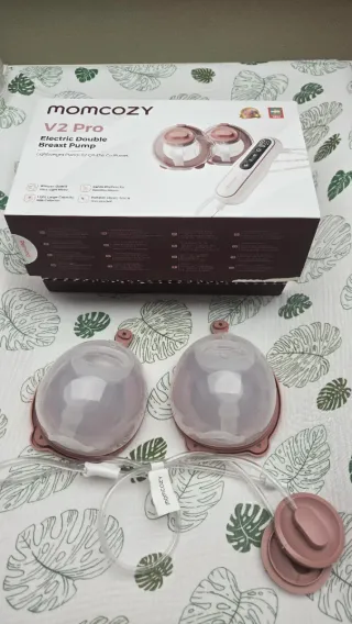 Sacaleches Eléctrico Doble Momcozy V2 Pro