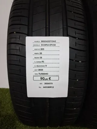 205 55 16 91V BRIDGESTONE ECOPIA EP150