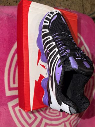 Nike Shox Zapatillas Moradas y Negras